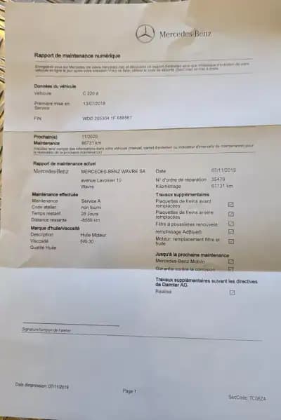 Vendo Mercedes-Benz C 220 2018 - 29900 EUR, 179960 km - AUTO.MOTO.pt