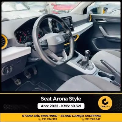 Sell SEAT Arona 2022 - 18900 EUR, 46700 km - AUTO.MOTO.pt