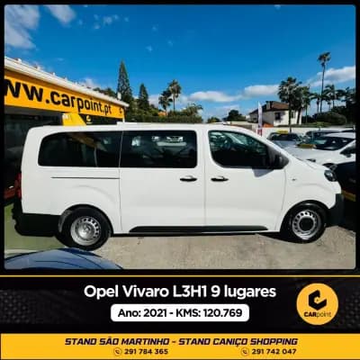 Vendo Opel Vivaro 2021 - 31900 EUR, 120800 km - AUTO.MOTO.pt