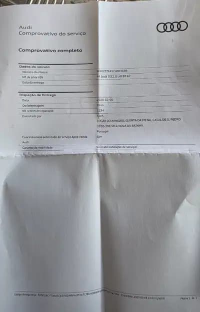 Sell Audi A4 2020 - 26900 EUR, 85888 km - AUTO.MOTO.pt