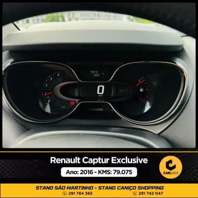 Vendo Renault Captur 2016 - 16900 EUR, 79075 km - AUTO.MOTO.pt
