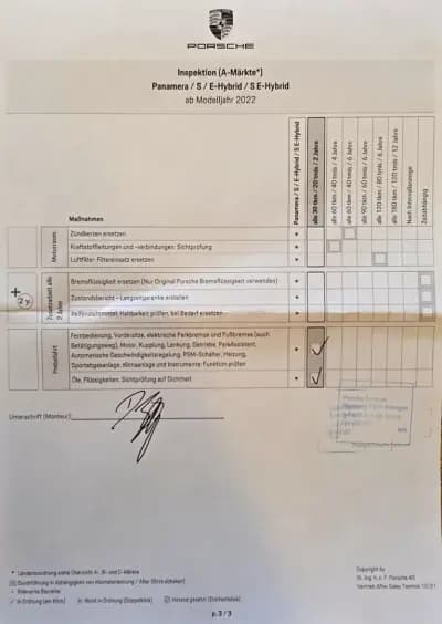 Sell Porsche Panamera Sport Turismo 2024 - 119900 EUR, 45564 km - AUTO.MOTO.pt