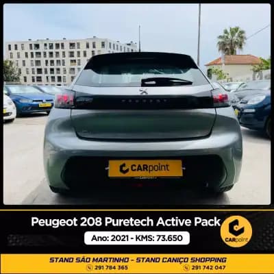 Sell Peugeot 208 2021 - 16900 EUR, 73650 km - AUTO.MOTO.pt