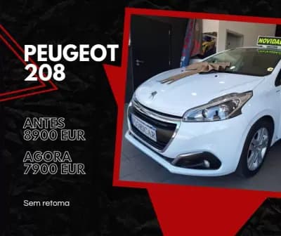 Vendo Peugeot 208 2017 - 7900 EUR, 157000 km - AUTO.MOTO.pt