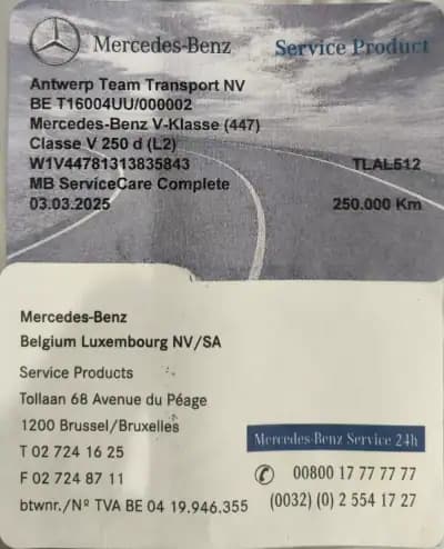 Sell Mercedes-Benz V 250 2021 - 44999 EUR, 230022 km - AUTO.MOTO.pt