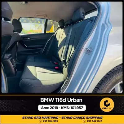 Vendo BMW 116 2018 - 18900 EUR, 102000 km - AUTO.MOTO.pt
