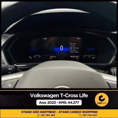 Vendo Volkswagen T-Cross 2023 - 21900 EUR, 44300 km - AUTO.MOTO.pt