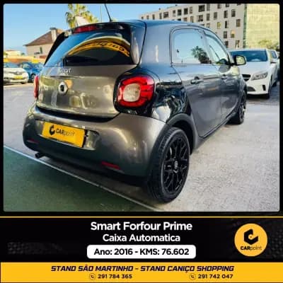 Vendo Smart ForFour 2016 - 14900 EUR, 76602 km - AUTO.MOTO.pt