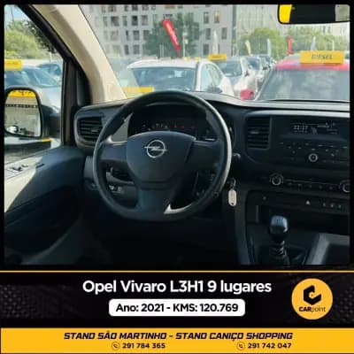 Vendo Opel Vivaro 2021 - 31900 EUR, 120800 km - AUTO.MOTO.pt