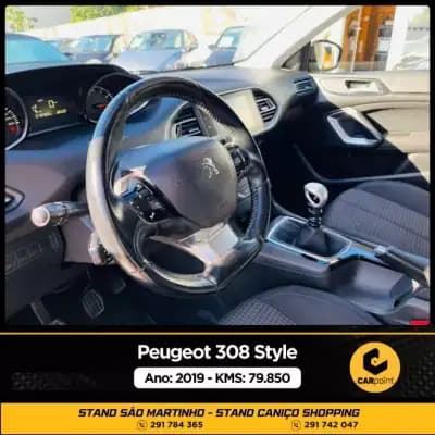 Vendo Peugeot 308 2019 - 16900 EUR, 79800 km - AUTO.MOTO.pt