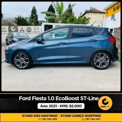Vendo Ford Fiesta 2021 - 17900 EUR, 92000 km - AUTO.MOTO.pt