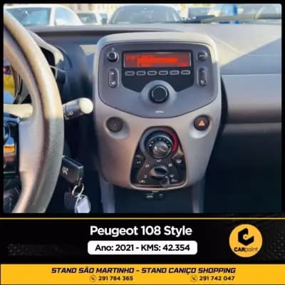 Vendo Peugeot 108 2021 - 11900 EUR, 53100 km - AUTO.MOTO.pt