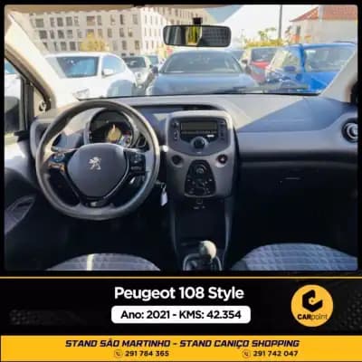 Vendo Peugeot 108 2021 - 11900 EUR, 53100 km - AUTO.MOTO.pt