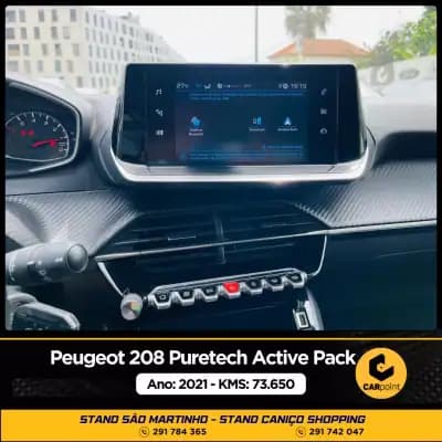 Sell Peugeot 208 2021 - 16900 EUR, 73650 km - AUTO.MOTO.pt