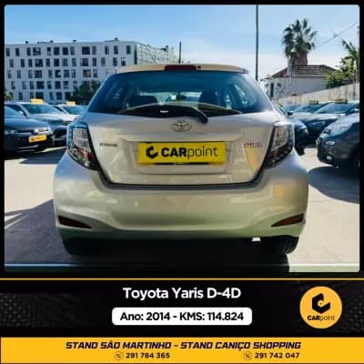 Sell Toyota Yaris 2014 - 15900 EUR, 114824 km - AUTO.MOTO.pt