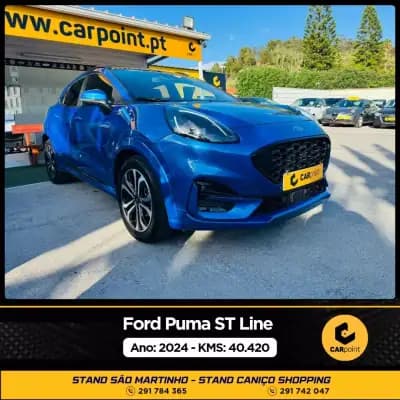 Vendo Ford Puma 2024 - 23900 EUR, 40450 km - AUTO.MOTO.pt