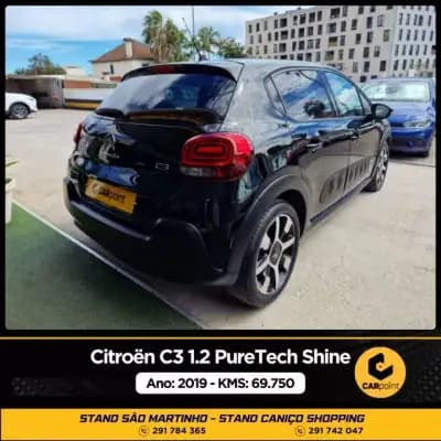 Vendo Citroën C3 2019 - 14900 EUR, 69750 km - AUTO.MOTO.pt