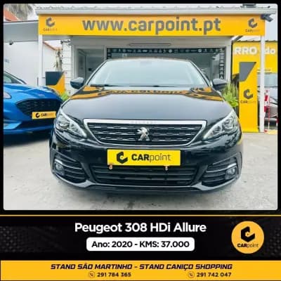 Sell Peugeot 308 2020 - 20900 EUR, 37000 km - AUTO.MOTO.pt