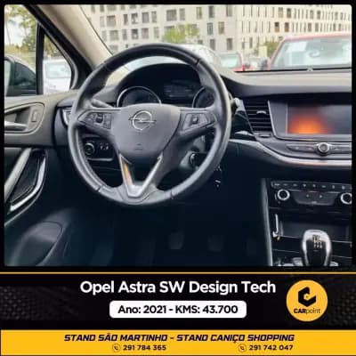 Vendo Opel Astra 2021 - 17900 EUR, 43700 km - AUTO.MOTO.pt