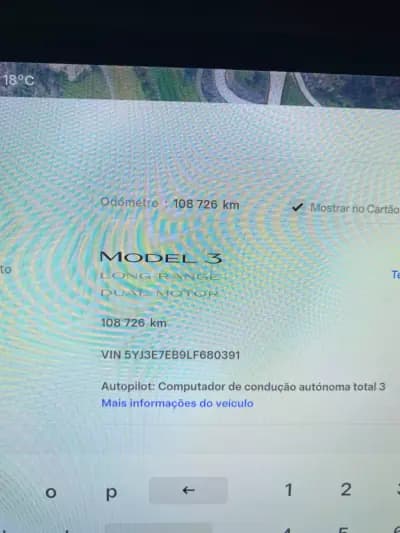 Vendo Tesla Model 3 2020 - 29900 EUR, 108726 km - AUTO.MOTO.pt