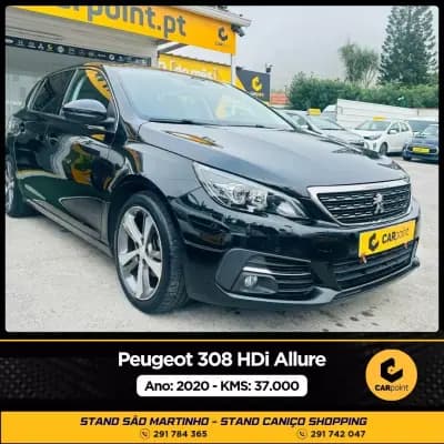 Sell Peugeot 308 2020 - 20900 EUR, 37000 km - AUTO.MOTO.pt