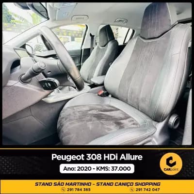 Sell Peugeot 308 2020 - 20900 EUR, 37000 km - AUTO.MOTO.pt