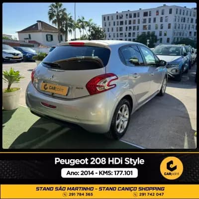 Vendo Peugeot 208 2014 - 9990 EUR, 177101 km - AUTO.MOTO.pt