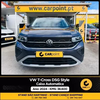Vendo Volkswagen T-Cross 2024 - 24900 EUR, 38600 km - AUTO.MOTO.pt