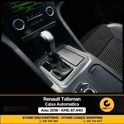 Sell Renault Talisman 2016 - 18900 EUR, 87440 km - AUTO.MOTO.pt