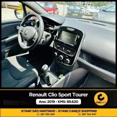 Vendo Renault Clio Sport Tourer 2019 - 13900 EUR, 93650 km - AUTO.MOTO.pt