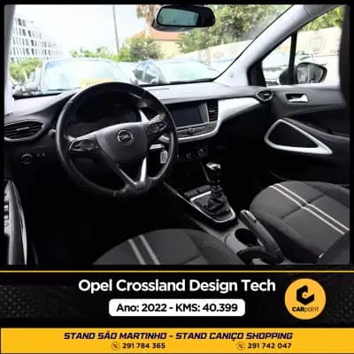 Sell Opel Crossland 2022 - 16900 EUR, 40500 km - AUTO.MOTO.pt