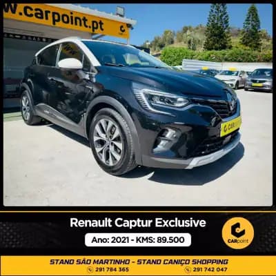 Vendo Renault Captur 2021 - 19900 EUR, 89500 km - AUTO.MOTO.pt