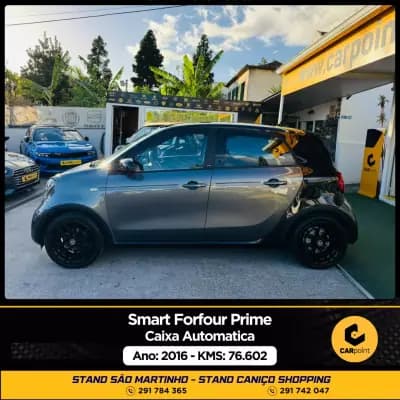 Vendo Smart ForFour 2016 - 14900 EUR, 76602 km - AUTO.MOTO.pt