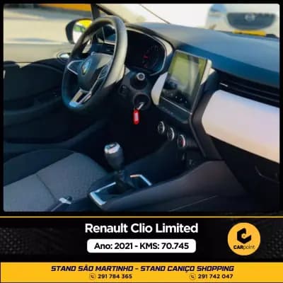 Vendo Renault Clio 2021 - 16900 EUR, 70745 km - AUTO.MOTO.pt