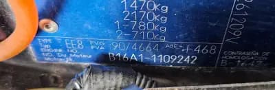 Vendo Honda CRX 1992 - 16990 EUR, 114000 km - AUTO.MOTO.pt