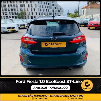 Vendo Ford Fiesta 2021 - 17900 EUR, 92000 km - AUTO.MOTO.pt