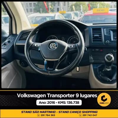 Vendo Volkswagen Transporter 2016 - 27900 EUR, 136800 km - AUTO.MOTO.pt
