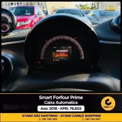 Vendo Smart ForFour 2016 - 14900 EUR, 76602 km - AUTO.MOTO.pt