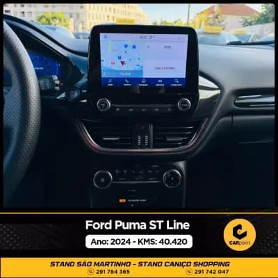 Vendo Ford Puma 2024 - 23900 EUR, 40450 km - AUTO.MOTO.pt