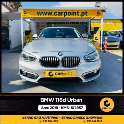 Vendo BMW 116 2018 - 18900 EUR, 102000 km - AUTO.MOTO.pt