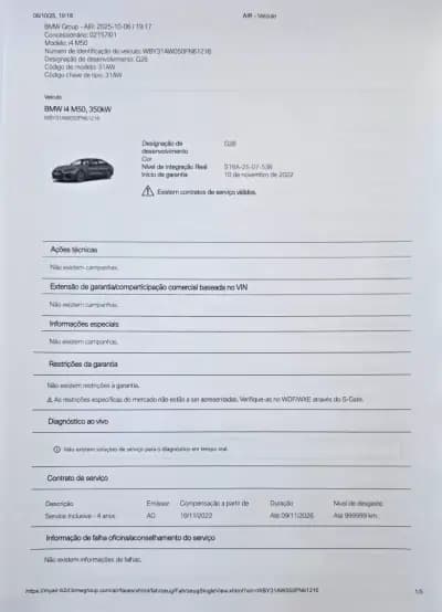 Vendo BMW i4 2022 - 55900 EUR, 33929 km - AUTO.MOTO.pt