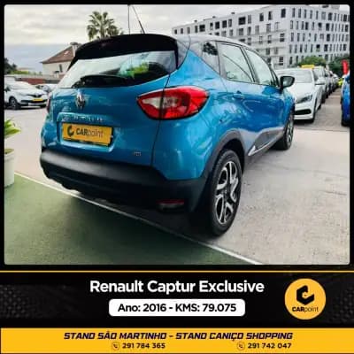 Vendo Renault Captur 2016 - 16900 EUR, 79075 km - AUTO.MOTO.pt