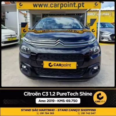Vendo Citroën C3 2019 - 14900 EUR, 69750 km - AUTO.MOTO.pt