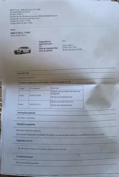 Vendo BMW 218 Gran Coupé 2020 - 31900 EUR, 43163 km - AUTO.MOTO.pt