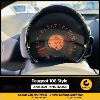 Vendo Peugeot 108 2021 - 11900 EUR, 53100 km - AUTO.MOTO.pt