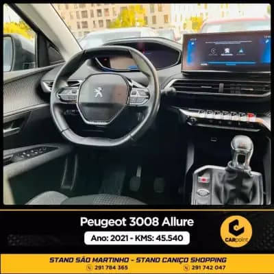 Vendo Peugeot 3008 2021 - 28900 EUR, 47600 km - AUTO.MOTO.pt