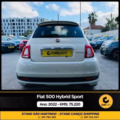 Vendo Fiat 500 2022 - 15900 EUR, 75220 km - AUTO.MOTO.pt