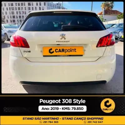 Vendo Peugeot 308 2019 - 16900 EUR, 79800 km - AUTO.MOTO.pt