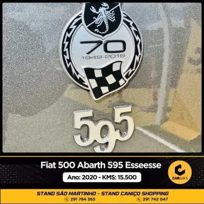 Vendo Fiat 500 2020 - 31900 EUR, 15500 km - AUTO.MOTO.pt