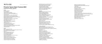 Sell Porsche Taycan Sport Turismo 2023 - 69950 EUR, 59281 km - AUTO.MOTO.pt